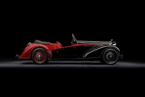 Alvis 4.3 Litre Short Chassis Vanden Plas Tourer 1938 года 